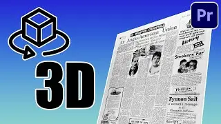 Basic 3D Animation Tutorial in Adobe Premiere Pro
