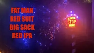 FAT MAN RED SUIT BIG SACK