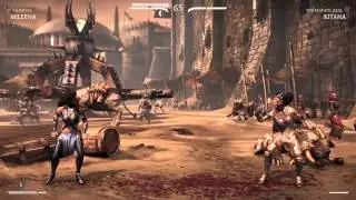 Mortal Kombat X Mileena VS Kitana - Very Hard Mode