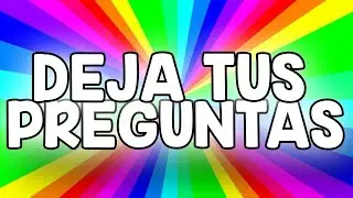 ANUNCIO! deja tus preguntas para el especial 1k SUBS!!!