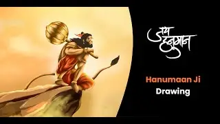 drawing of Hanuman ji🙏🙏🙏#simple drawing #jaishreeram #hanuman