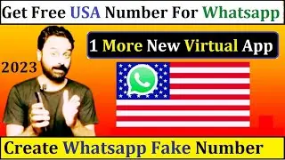 How to Get Free USA Number for Whatsapp without VPN | Create fake Whatsapp with Free US Number