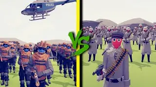 MODERN ARMY vs WW2 ARMY - Totally Accurate Battle Simulator TABS