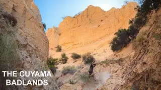 Slot Canyon near Santa Barbara, CA - Discovering the Cuyama Badlands