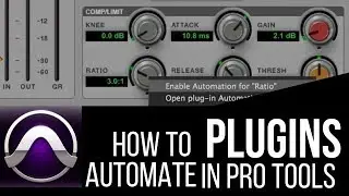 How To Automate Plugins In Pro Tools