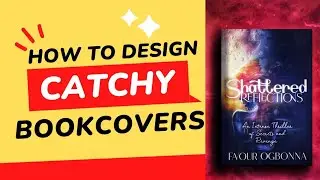 How to design a catchy Book Cover That sell itself 2023...2D mock-up #howtodesignabookcoverincanva