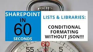 How To Flag Old Files in SharePoint Online with Easy Conditional Formatting!