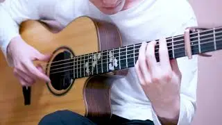 (사랑의 불시착 愛の不時着 Crash Landing On You) 다시 난, 여기 Here I Am Again | Fingerstyle guitar cover