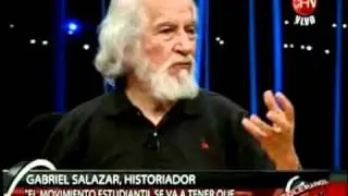 Historiador Gabriel Salazar en Tolerancia Cero.(2)