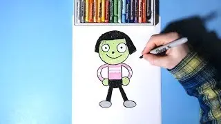 How to Draw Dot from PBS Kids