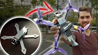 CHROME DRONE! – powder coating a carbon fiber frame with SUPER CHROME