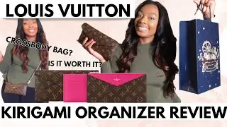 2025 LOUIS VUITTON KIRIGAMI ORGANIZER REVIEW / UNBOXING | WHAT FITS? CROSSBODY? IS IT WORTH IT?
