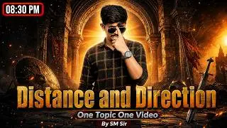 Distance And Direction | One Video One Topic🔥 | By Shankar Sir