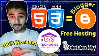 How to Host Your HTML & CSS Webpage Using Blogger | Step-by-Step Guide | TECHOGIES