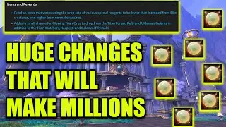 HUGE CHANGES To Elite Drops and GLOWING TITAN ORBS!!! | Farm BUFFED! Take Advantage NOW!! Blue Post