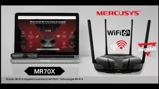 Mercusys MR70X  AX1800 DualBand WiFi6 Router Update Firmware 2022 