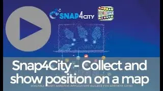 snap4City: collect and show position on a map in app/dashboard
