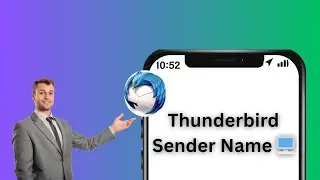 How to Set Sender Setting on Thunderbird | Email Sender Guide