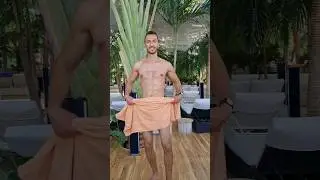 I remove the Towel 😳