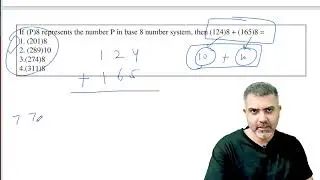 If (P)8 represents the number P in base 8 number s | UGC-NET-Paper1 PYQ in 2 Minutes | 12170