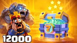Battle for 12,000 trophies and the best lucky drop / Clash Royale