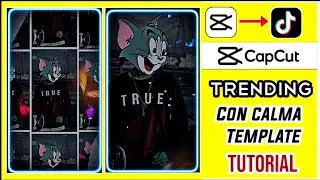 Con Calma New Capcut Template Video Tutorial | Capcut New Template | New Template Tutorial