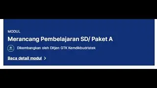 Jawaban Post Test Perencanaan Pembelajaran SD/Paket A MODUL 2 Merancang Pembelajaran SD/Paket A PMM