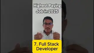 Highest Paying Job in 2025: Full Stack Developer – Salary, Skills, and Opportunities