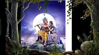 How to make radha krishna status video || how to create trending video Kinemaster