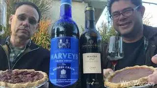Harvey's Bristol Cream Sherry and Gonzalez Byass Solera 1847 Cream Sherry Paired with Little Pies