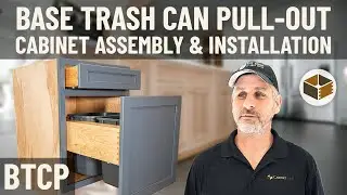 Base Trash Can Pull-Out Cabinet Assembly & Installation (BTCP) | RTA Cabinet Assembly