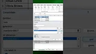 Merge Multiple Sheets in Seconds — Excel’s Consolidate Trick!