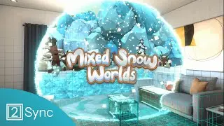 Mixed Snow Worlds: Auto-Adaptive Mixed Reality Adventure on Meta Quest