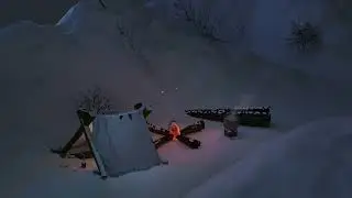 Camp Fire Animation 4K