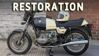 I Restored a 1980 BMW R45 on My Balcony — 8 Months, Start to Finish