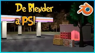 Como CREAR Modelos en BLENDER estilo PS1 - Parte3