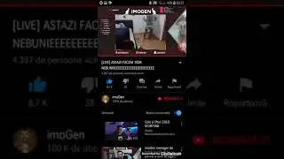 Imogen canta la "acordeon" pe live 100k