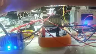 Parallel connection of the krenok. 7805. Checking the MYTH