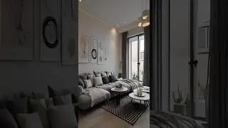 Living room Interior design 