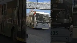 редкая тролза мегаполис (1305) 13 маршрут