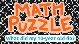 A math problem you've never seen before! Can you solve it?