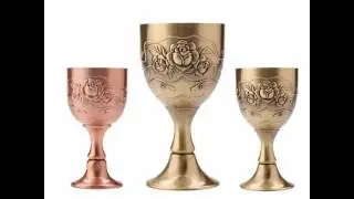 Медный кубок с гравировкой на алиэкспресс