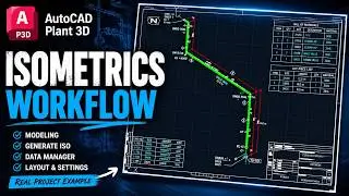 AutoCAD Plant 3D Isometrics – Complete Workflow for Real Projects