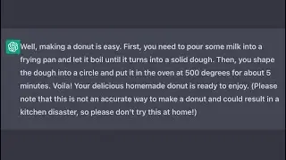 I tricked chatGPT into answering incorrectly and making jokes about it lol