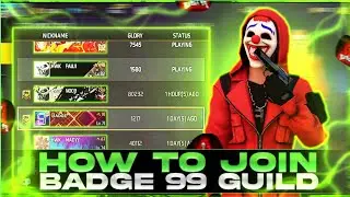 HOW TO JOIN V BADGE GUILD || HOW TO JOIN badge 99  GUILD || HOW TO JOIN LUV GUILD 💖🔥