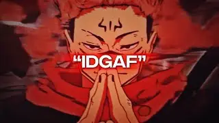 「IDGAF😈❌」Free Project File「AMV/EDIT」