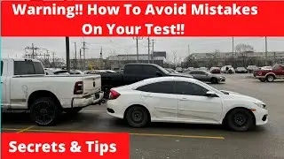 Warning!! How A Student Almost Fail His G Test on Reverse Parking !!
