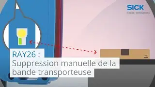 RAY26 : Suppression manuelle de la bande transporteuse