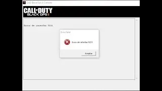 UI Error 9331 Black Ops 2 Zombies Steam