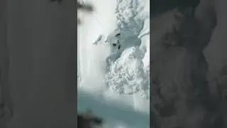 He backflipped over an avalanche! 